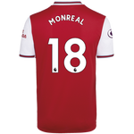 NACHO MONREAL Arsenal 2019-20 Home Jersey