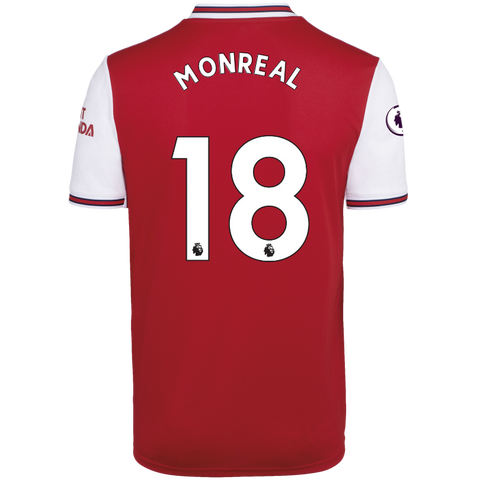 NACHO MONREAL Arsenal 2019-20 Home Jersey