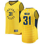 Men's Reggie Miller Indiana Pacers Fanatics Branded Swingman Gold Fast Break Jersey - Statement Edition