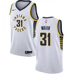 Men's Reggie Miller Indiana Pacers Nike Swingman White Jersey - Association Edition