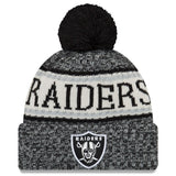 Oakland Raiders New Era 2019 Knit Hat – Black