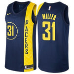 Men's Reggie Miller Indiana Pacers Nike Swingman Navy Blue Jersey - City Edition