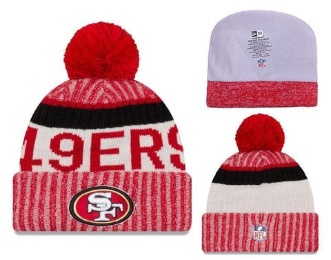 SAN FRANCISCO 49ERS New Era 2019 Cold Weather Knit Hat