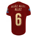 LFC MENS EUROPEAN HOME SHIRT 19/20 - UCL GOLD - ALLEZ ALLEZ ALLEZ 6