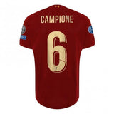 LFC MENS EUROPEAN HOME SHIRT 19/20 - UCL GOLD - CAMPIONE 6