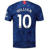 Willian 10 Chelsea Home Soccer Jersey 2019-20