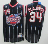 34-Hakeem Olajuwon Houston Rockets  adidas Swingman Jersey - Navy