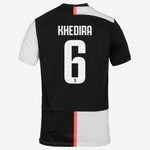 Sami Khedira #6 Juventus Home Soccer Jersey 2019-20 Jersey