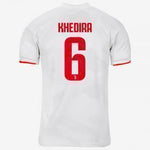 Sami Khedira #6 Juventus Away Soccer Jersey 2019-20