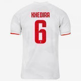 Sami Khedira #6 Juventus Away Soccer Jersey 2019-20