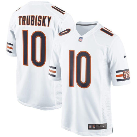 Mitchell Trubisky Chicago Bears Nike Event Game Jersey - White