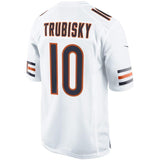 Mitchell Trubisky Chicago Bears Nike Event Game Jersey - White