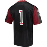 #1 Temple Owls Under Armour Replica Football Jersey - Black