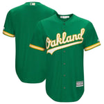 Oakland Athletics Majestic Cool Base Team Jersey - Kelly Green