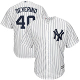 Luis Severino New York Yankees Majestic Cool Base Home Player Jersey - White