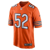 Khalil Mack Chicago Bears Nike Game Jersey - Orange