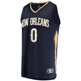 Troy Williams New Orleans Pelicans Fanatics Branded Fast Break Jersey - Icon Edition - Navy