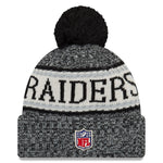 Oakland Raiders New Era 2019 Knit Hat – Black