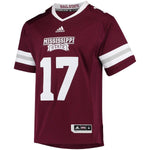 Mississippi State Bulldogs adidas Premier Football Jersey - Maroon