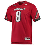 Louisville Cardinals adidas Team Premier Football Jersey - Red