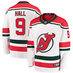 Men's New Jersey Devils Taylor Hall Fanatics Branded Red Breakaway Player Jersey Red/White