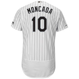 Yoan Moncada Chicago White Sox Majestic Alternate Flex Base Collection Player Jersey – Black/White