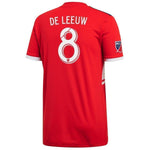 Michael de Leeuw Chicago Fire 2018 Primary Player Jersey – Red