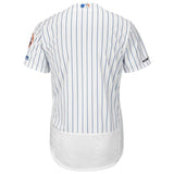 New York Mets Majestic Home Flex Base Collection Team Jersey - White/Royal