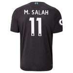 Mohamed Salah Liverpool New Balance 2019/20 Third Player Jersey - Black