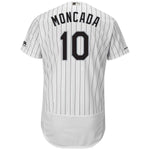 Yoan Moncada Chicago White Sox Majestic Home  Collection Flex Base Player Jersey - White/Black