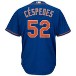 Yoenis Cespedes New York Mets Majestic Cool Base Player Jersey - Royal