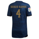 Sergio Ramos Real Madrid Away Soccer Jersey 2019-20 – Blue