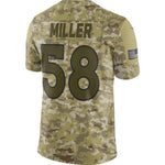 Von Miller Denver Broncos Nike Salute to Service Limited Jersey - Camo