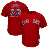 Michael Chavis Boston Red Sox Majestic Official Cool Base Player Jersey - Scarlet