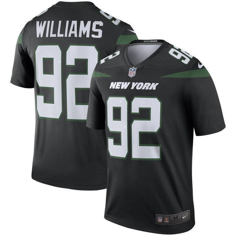 Leonard Williams New York Jets Nike Color Rush Legend Jersey - Stealth Black