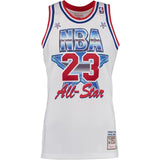 Men's Chicago Bulls Michael Jordan Mitchell & Ness White 1991 All-Star Hardwood Classics Jersey