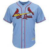 Yadier Molina St. Louis Cardinals Majestic Alternate Cool Base Player Jersey – Horizon Blue/Cream