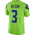 Russell Wilson Seattle Seahawks Nike Vapor Untouchable Color Rush Limited Player Jersey - Neon Green