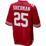 Richard Sherman San Francisco 49ers Nike Game Jersey - Scarlet