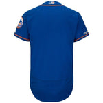 New York Mets Majestic Home Flex Base Collection Team Jersey - White/Royal