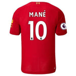 Sadio Mané Liverpool New Balance Home Soccer Jersey 2019-20 Jersey – Red