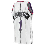 Tracy McGrady Toronto Raptors Mitchell & Ness 1998-99 Hardwood Classics Swingman Jersey – White/Purple