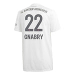 Serge Gnabry Bayern Munich Away Soccer Jersey 2019-20 – White