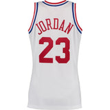 Men's Chicago Bulls Michael Jordan Mitchell & Ness White 1991 All-Star Hardwood Classics Jersey