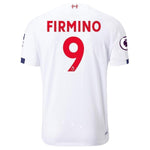 Roberto Firmino Liverpool New Balance Away Soccer Jersey 2019-20 – White