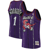 Tracy McGrady Toronto Raptors Mitchell & Ness 1998-99 Hardwood Classics Swingman Jersey – White/Purple