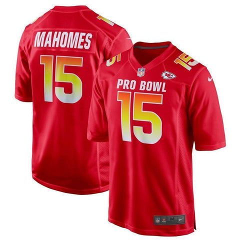 Patrick Mahomes AFC Nike 2019 Pro Bowl Game Jersey - Red