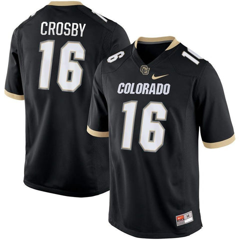 Mason Crosby Colorado Buffaloes Game Jersey – Black