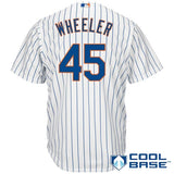 Zack Wheeler New York Mets Majestic Cool Base Player Jersey - White