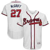 Fred McGriff Atlanta Braves Majestic Home Collection Flex Base Player Jersey – White